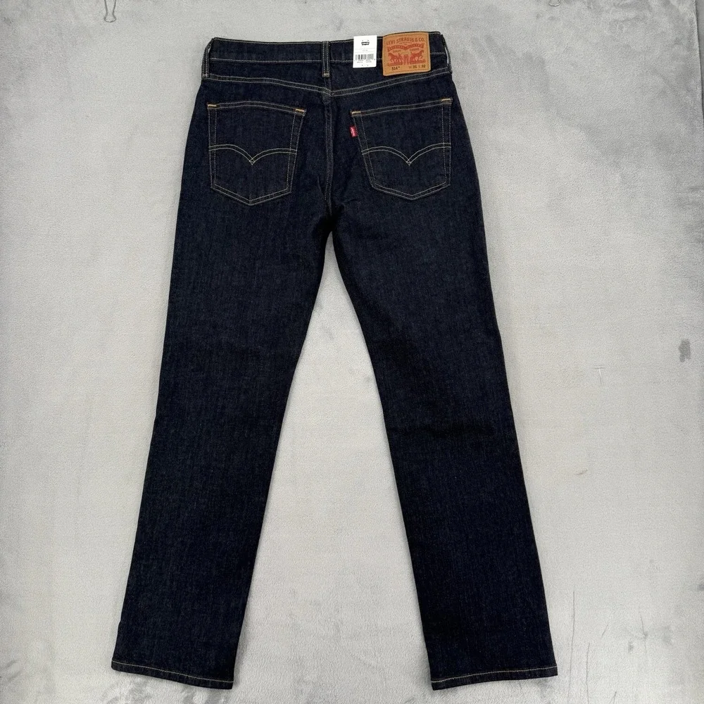 Levis 514 Jeans Mens W31 L32 Straight Fit Flex Stretch Performance Dark Wash